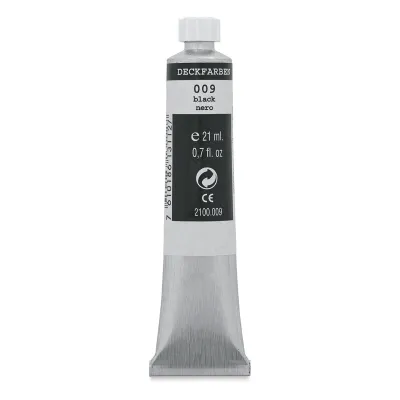 Caran D'Ache Classic Gouache Tube 21 ML Black