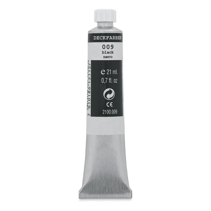 Caran D'Ache Classic Gouache Tube 21 ML Black