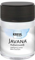 KREUL Javana Highlighting White silk paint for bright accents