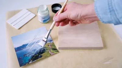 Photo transfer medium by KREUL for creative DIY photo projects