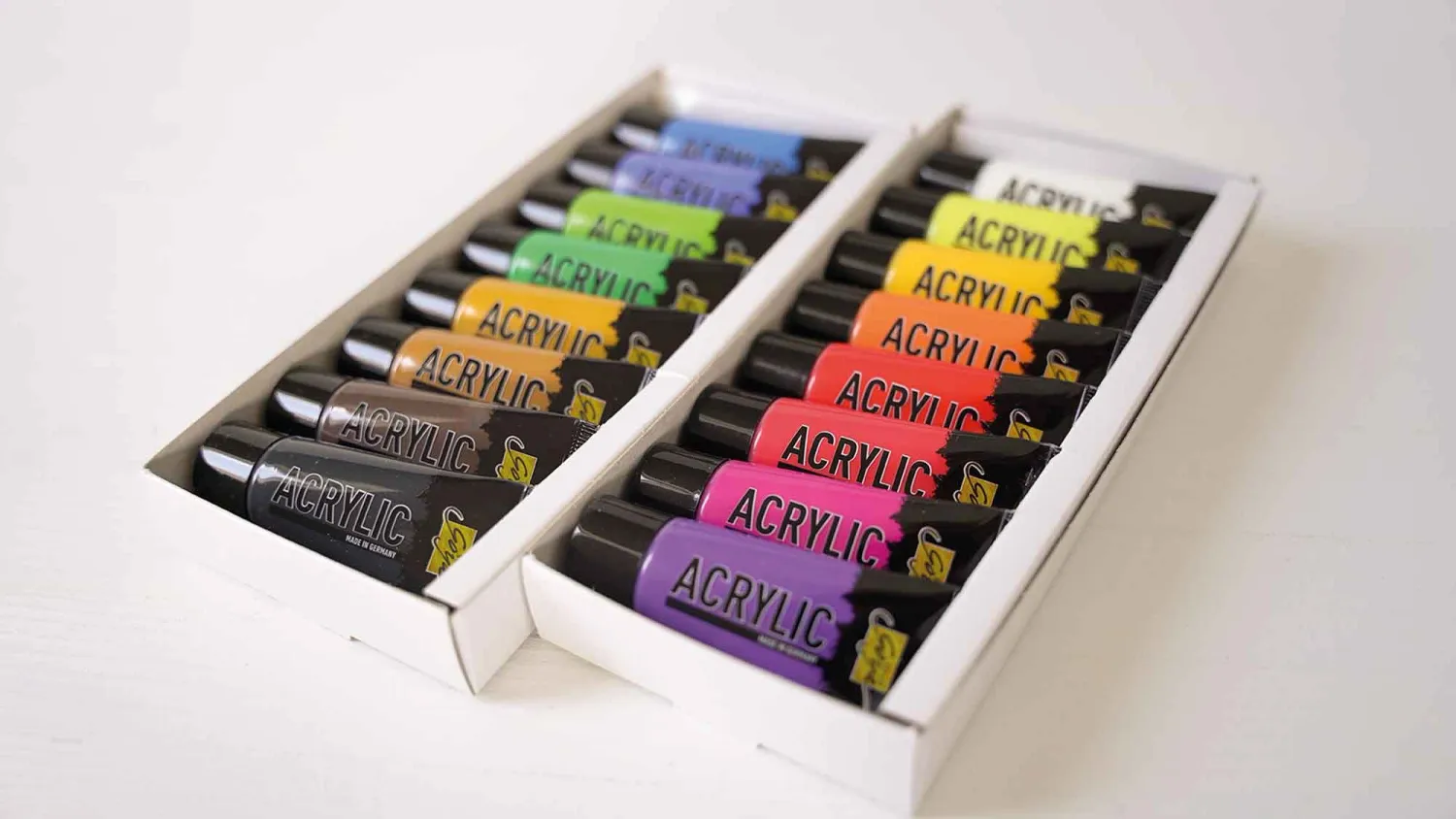 Solo Goya Acrylic,Tube de 100 ML en Terracotta,Peinture Acrylique crémeuse Polyvalente de
