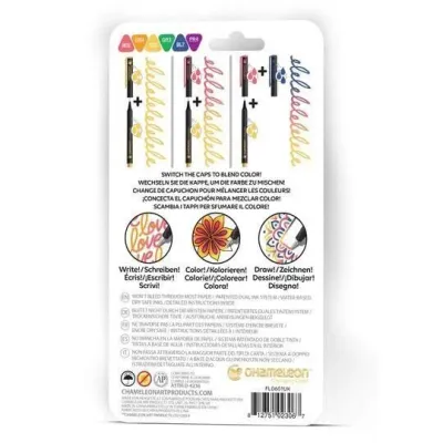 Chameleon Fineliners 6 pack Primary Colors