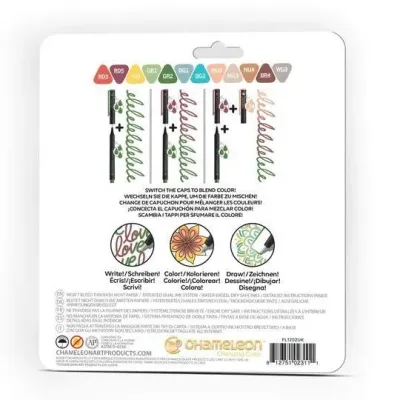 Chameleon Fineliners 12 pack Designer Colors