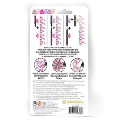 Chameleon Fineliners 6 pack Floral Colors