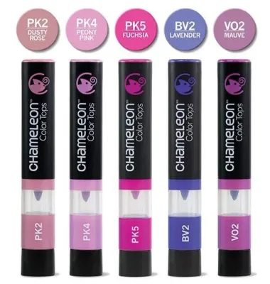 Chameleon Color Tops Floral Tones 5 Pen Set