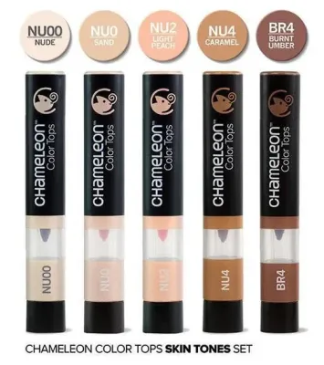Chameleon Color Tops Skin Tones 5 Pen Set