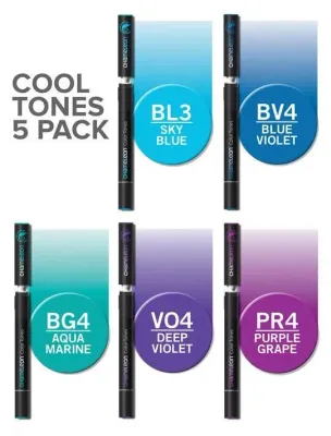Chameleon 5 Pen Cool Tones Set