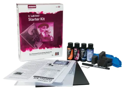 Jacquard SolarFast™ Starter Kit – Sun-Powered Printmaking