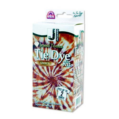 Jacquard Tie Dye Kit Jewel Tone(Loose Stocks), Colors: Amber Kit (Rust Orange/Brown Rose)