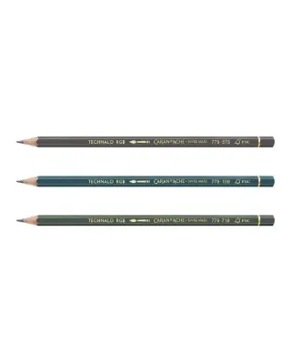 Caran D'Ache Technalo Water Soluble Graphite Pencils