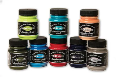 Jacquard Neopaque Loose Stock (66.54 ml) – Ultra-Opaque Fabric &amp; Multi-Surface Paint