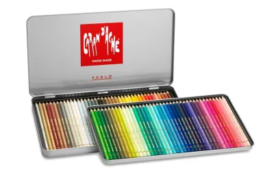 Caran D'Ache Artist Pablo Color Pencils  80 Shades