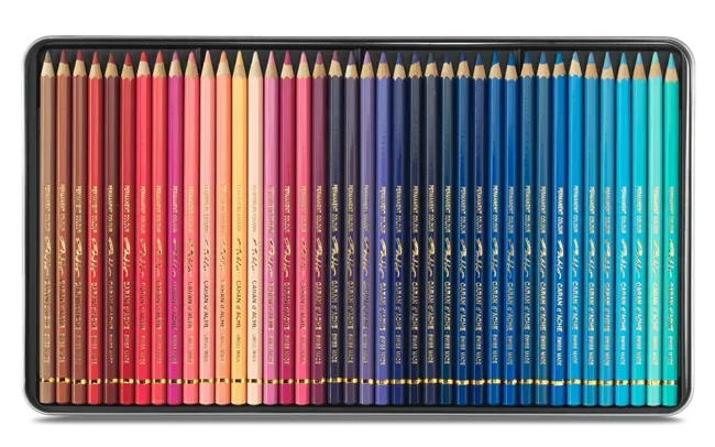 Caran D'Ache Pablo Color Pencils 120 Shades Metal Box