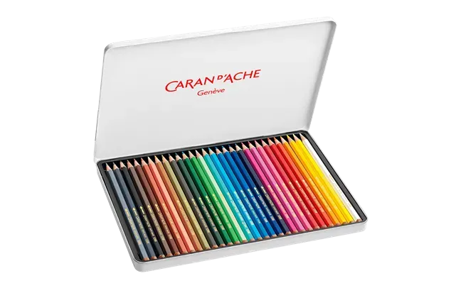 Caran D'Ache Fancolor Pencils Assorted 30 Pcs