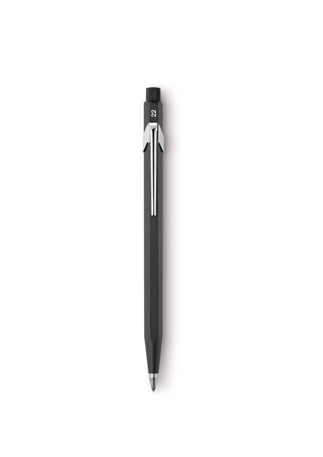 Caran D'Ache Fixpencil Mechanical Pencil 2mm Smooth Grip, COLOURS: BLACK CAP