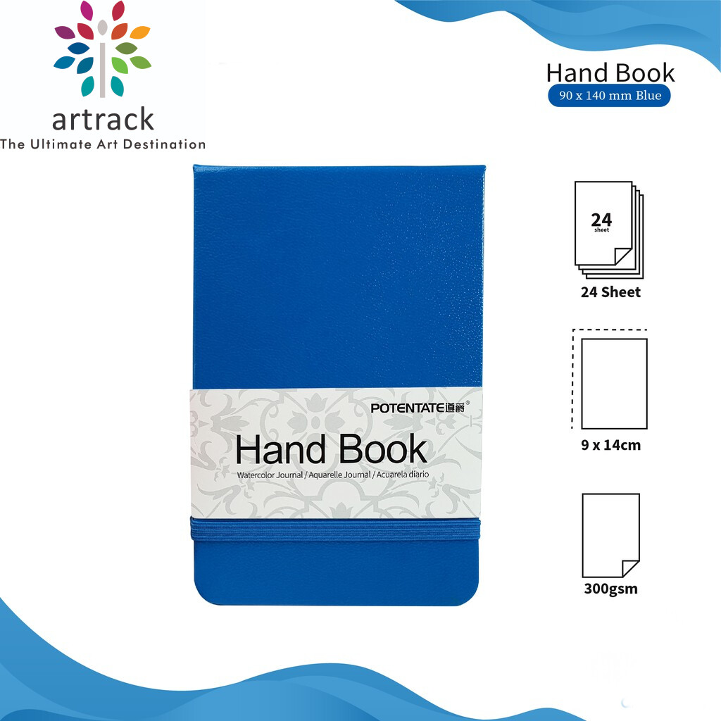 Artrack WaterColor HandBook Journal 300 Gsm Cold Press, COLOUR: BLUE