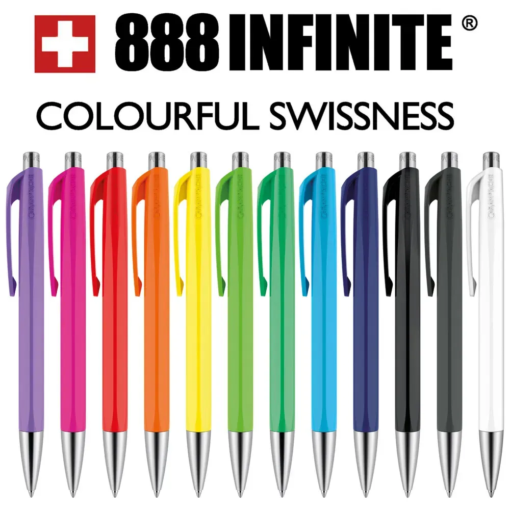 Caran d’Ache 888 Infinite Pen – Swiss Precision in Vibrant Colors