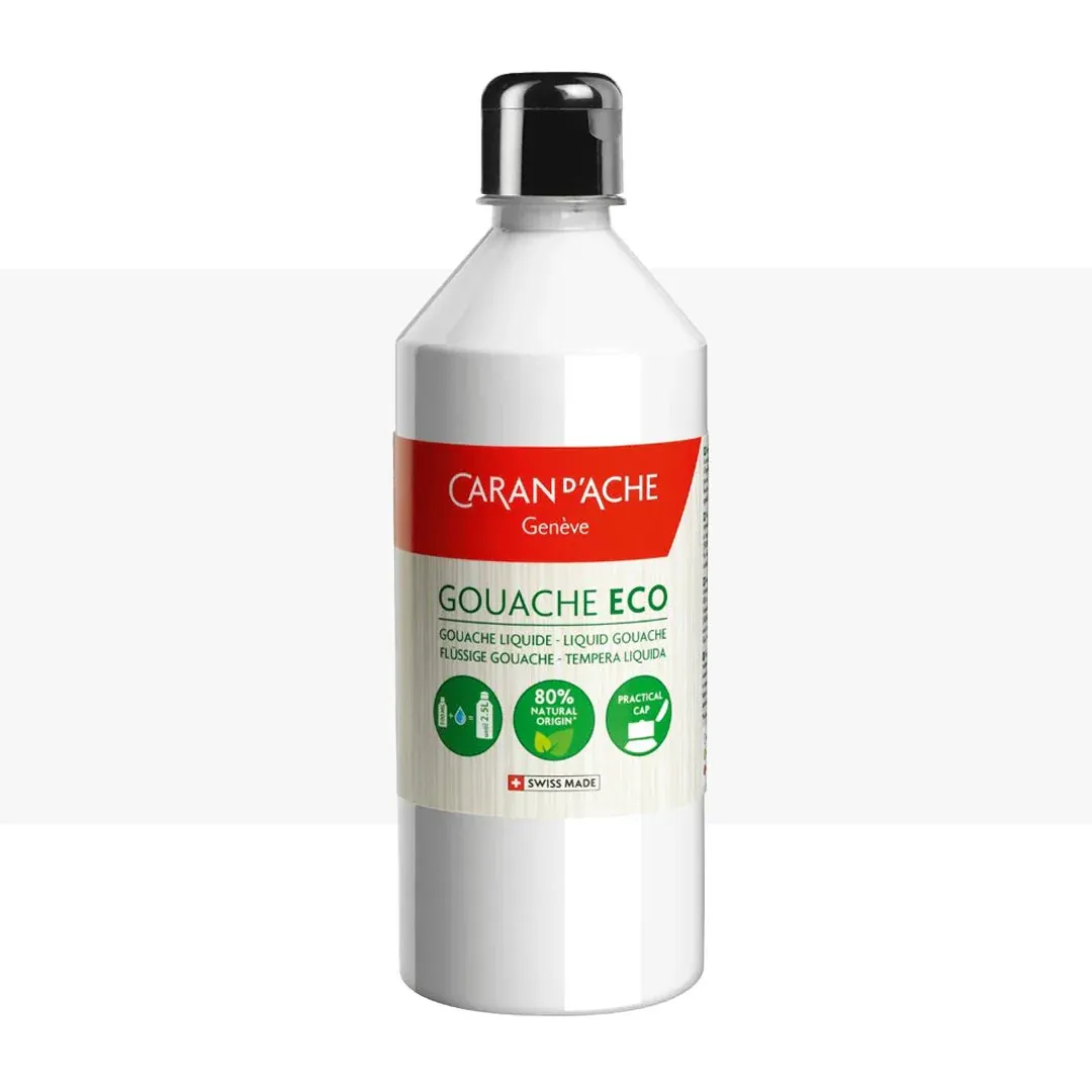 Caran D'Ache Gouache Liquid Colours 500 ml(Loose Stocks), COLOUR: WHITE