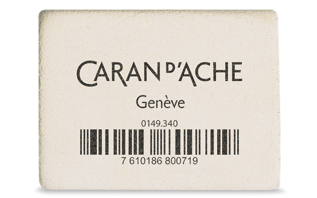 Caran D'Ache Graphite Line Pencil White Erasers, VARIANT: Big Eraser