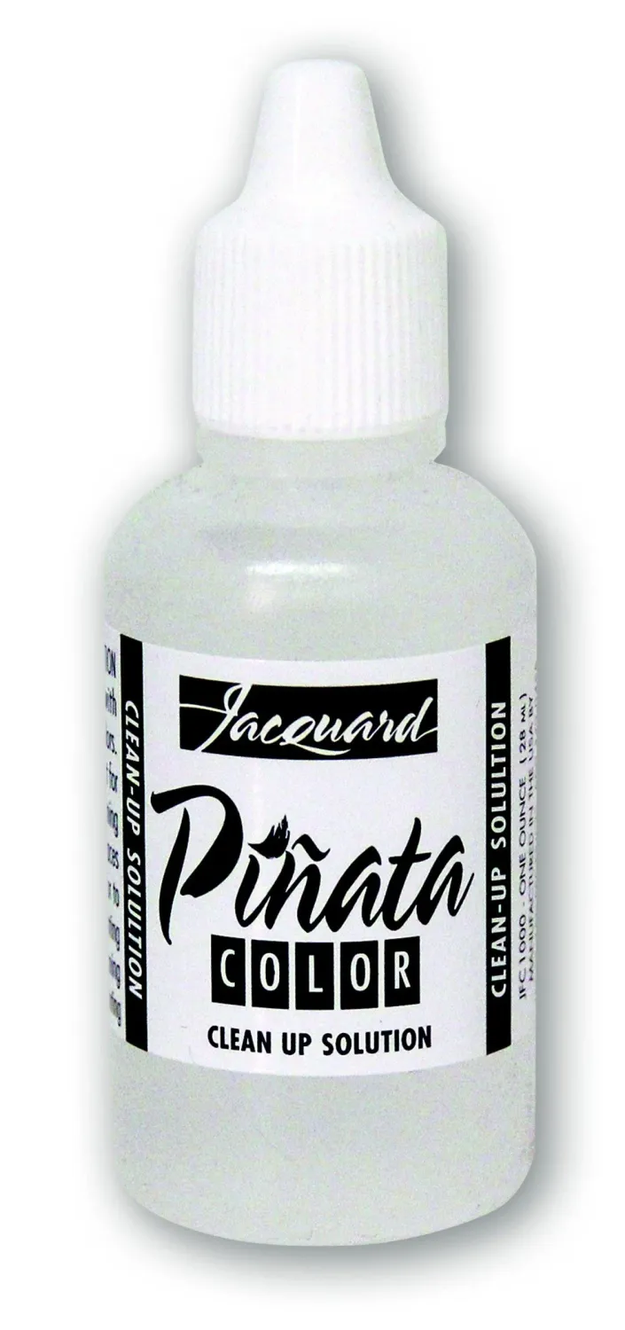 Jacquard Pinata Color Alcohol Inks 14.79ml(Loose Stock), 29 SHADES: CLEAN UP SOLUTION