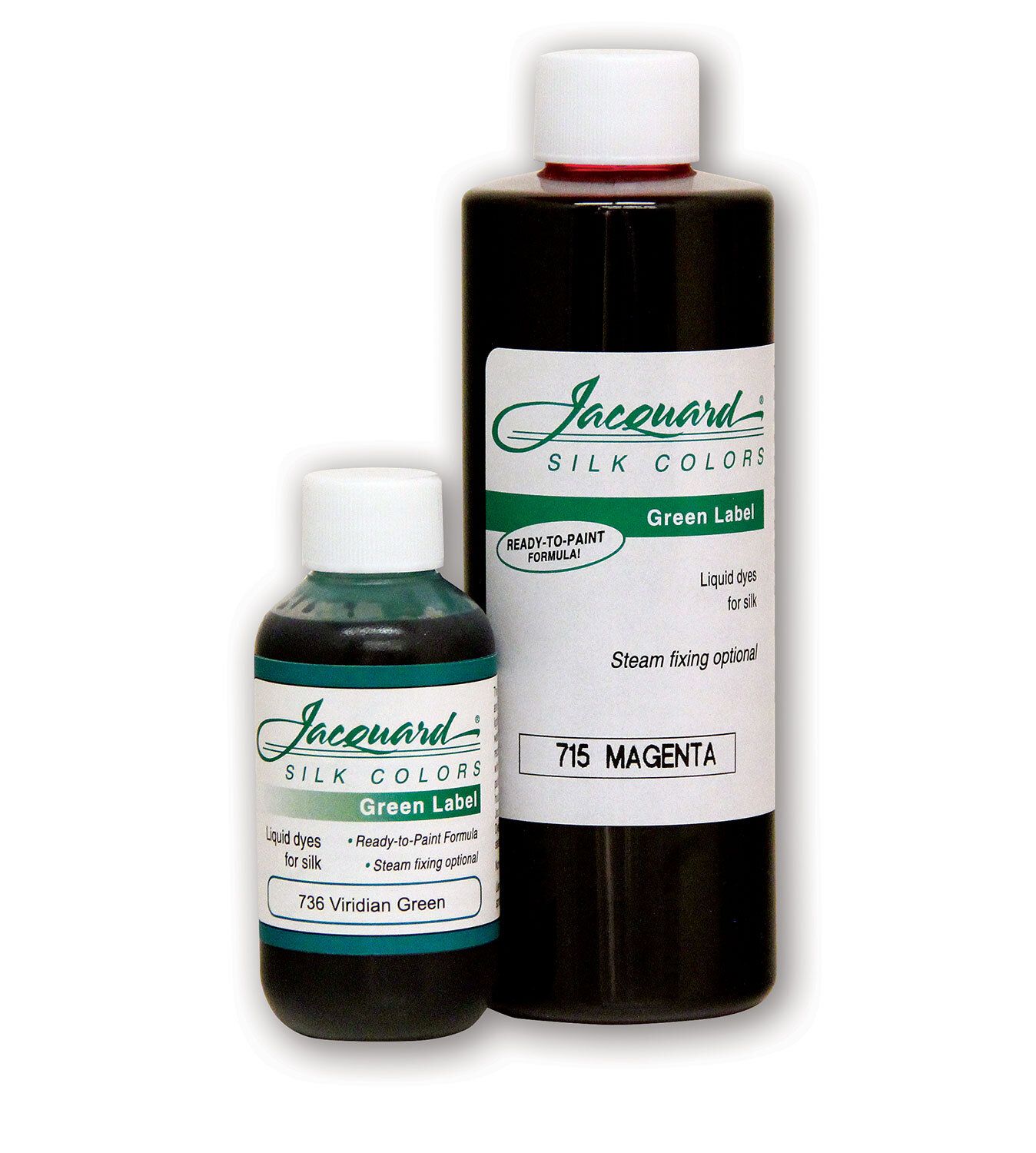 Jacquard Green Label Silk Colors Open Stock | Professional-Grade Silk Dyes - 59.15 ML