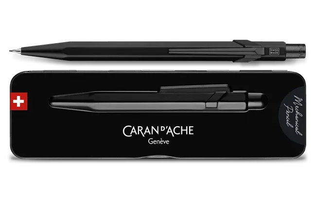 Caran D'Ache 849 Mechanical Pencil 0.7mm Black Code Slimpack