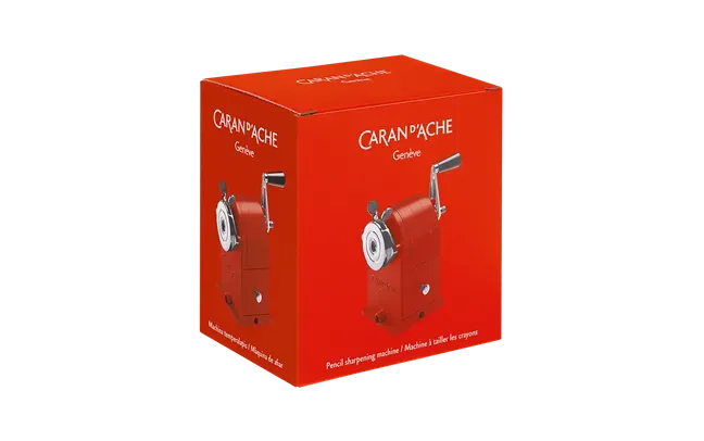 Caran D'Ache Red Metal Sharpening Machine