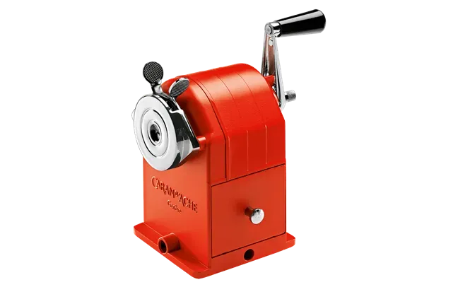 Caran D'Ache Red Metal Sharpening Machine