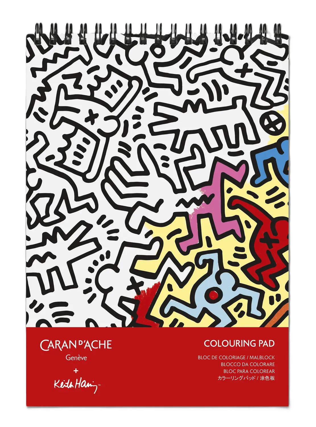 Caran D'Ache Keith Haring Colouring Pad