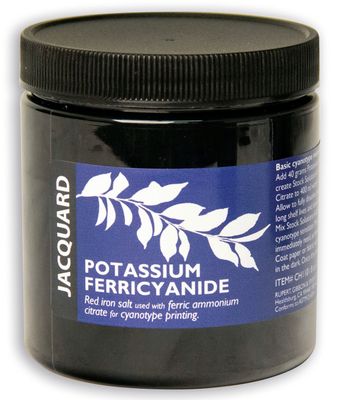 Cyanotype Chemistry - Potassium Ferricyanide 4 oz/113.40 g