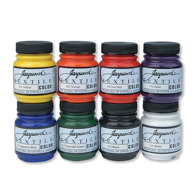 Textile Color Primary/Secondary 8-Color Set