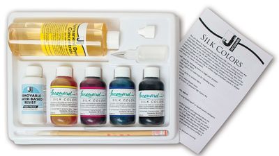 Jacquard Green Label Silk Colors Kit – Everything You Need to Start Silk Painting Today!