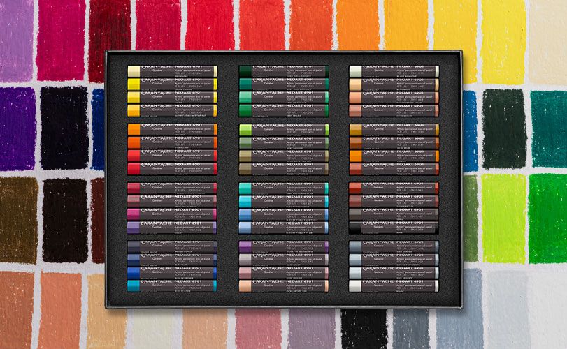 Caran d'Ache NeoArt™ 6901 Wax &amp; Oil Pastels – Lightfast, Vibrant, and Durable (Loose Stock)