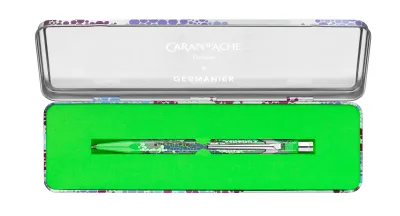 CARAN D'ACHE GERMANIER GREEN BALLPOINT PEN LIMITED EDITION