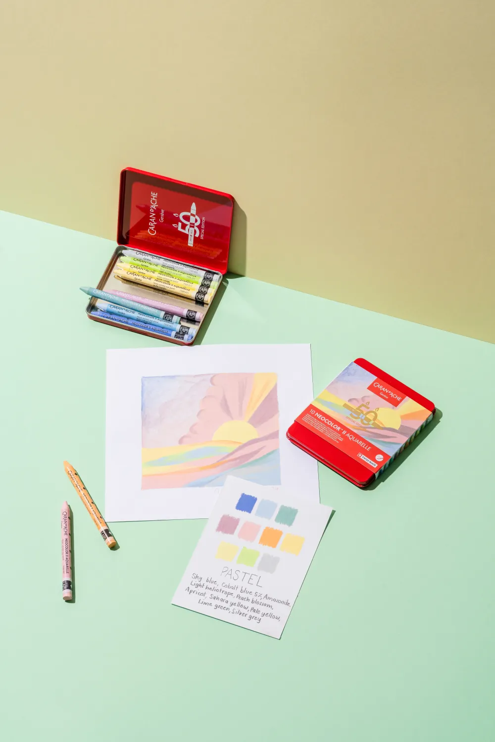 Caran d’Ache NEOCOLOR™ II Aquarelle – 50 Years Special Edition