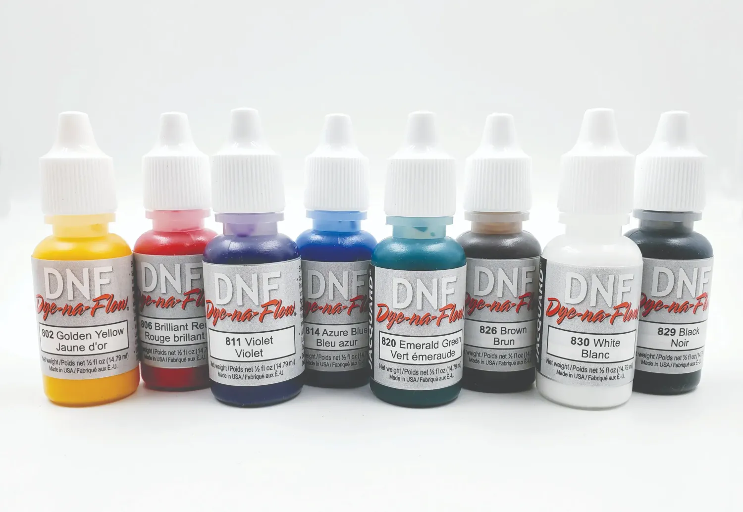 Jacquard Dye-Na-Flow Mini Exciter Pack – Try-Me Spectrum