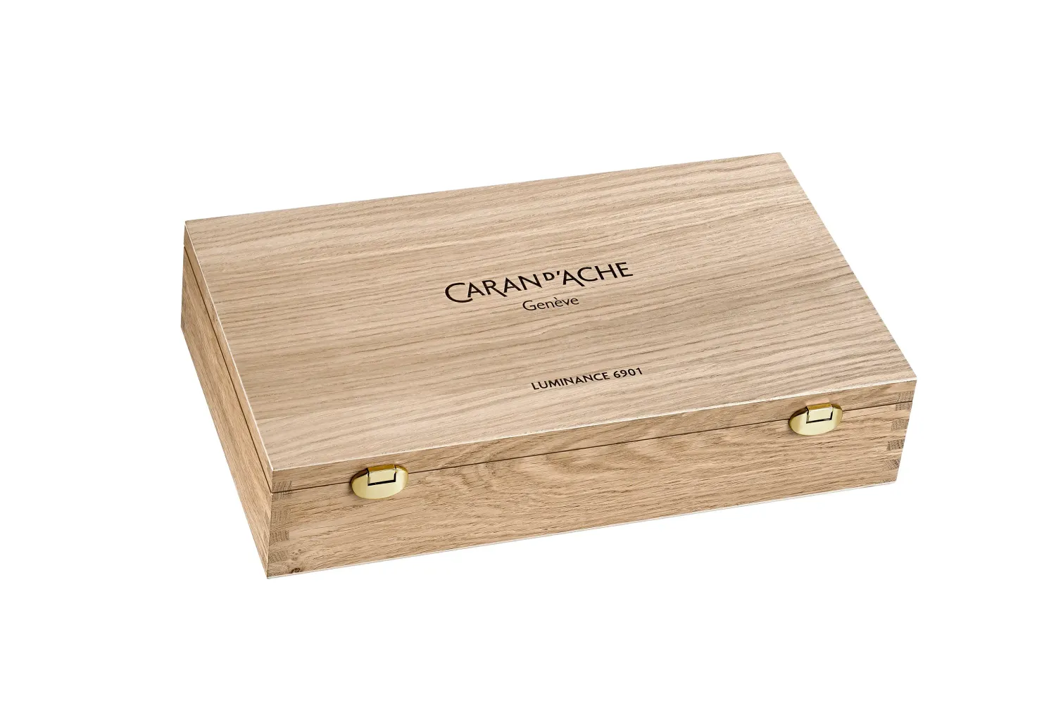 Caran d'Ache Luminance 6901 Wooden Box – 100 Colours