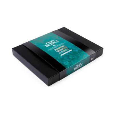 BLOCKX 36 portrait soft pastel set in premium sliding presentation box