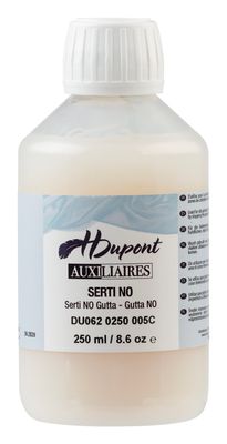 H. Dupont Colourless Serti Gutta for silk painting outlining, invisible gutta preventing colour bleeding on silk