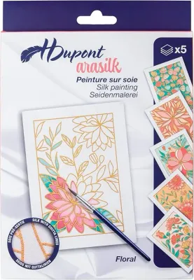 Set of 5 painting frames - Floral