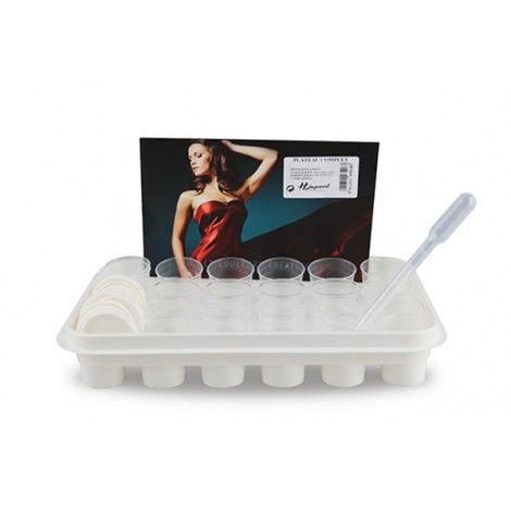 HDupont Tray With 24 Cups+Caps And 1 Dropper