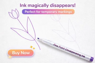 KREUL Disappearing Ink Pen fine point violet ink