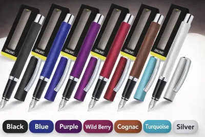 ONLINE Vision Fountain Pen – Satin &amp; Classic Finish (Multiple Colours)