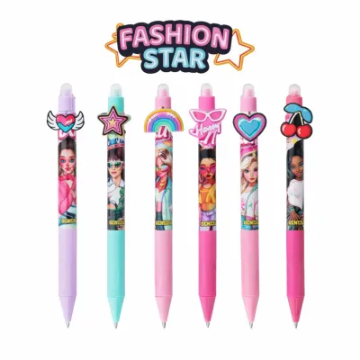 Gel Pens MAGIXX Fun Fashion – Little Miss Series (Set of 6 Variations)