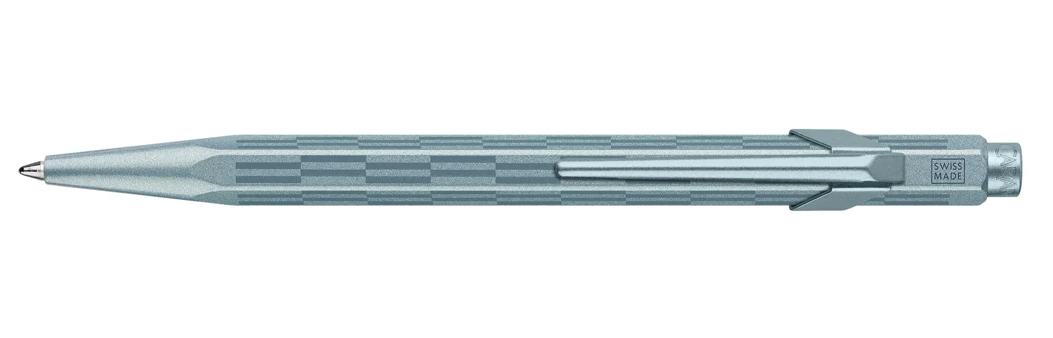 Caran d’Ache 849 ballpoint pen tip detail smooth writing