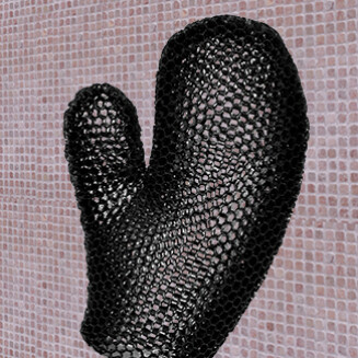 Stimulite® Bath Mitt (Firm)-Black