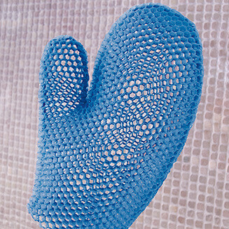 Stimulite® Bath Mitt (Soft) - Blue