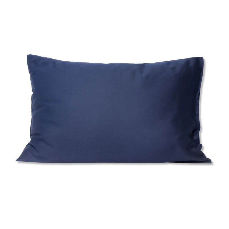 Clean Sleep Silver Ion Pillowcase - Midnight Blue Single