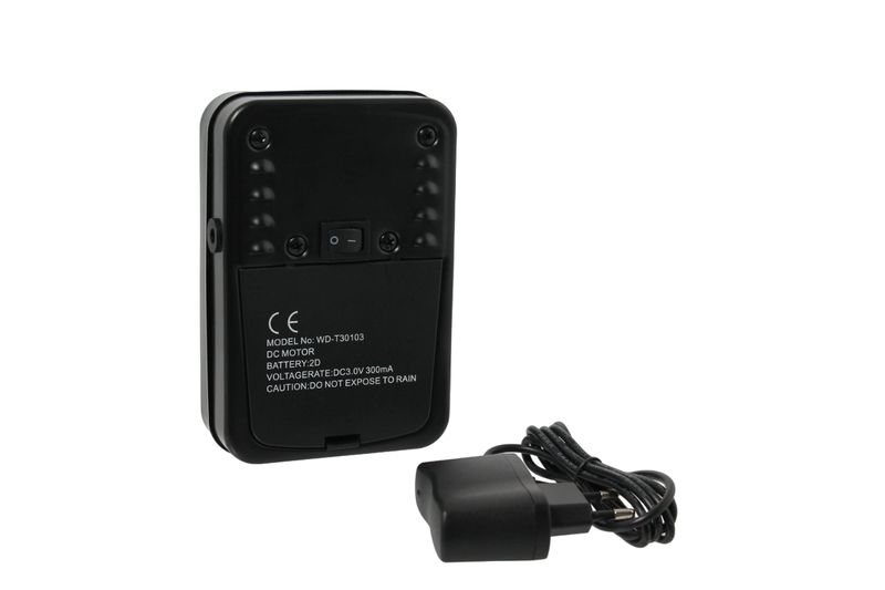 Batterie Grillmotor 2 x 1,5V mit einem 220V Netzteil