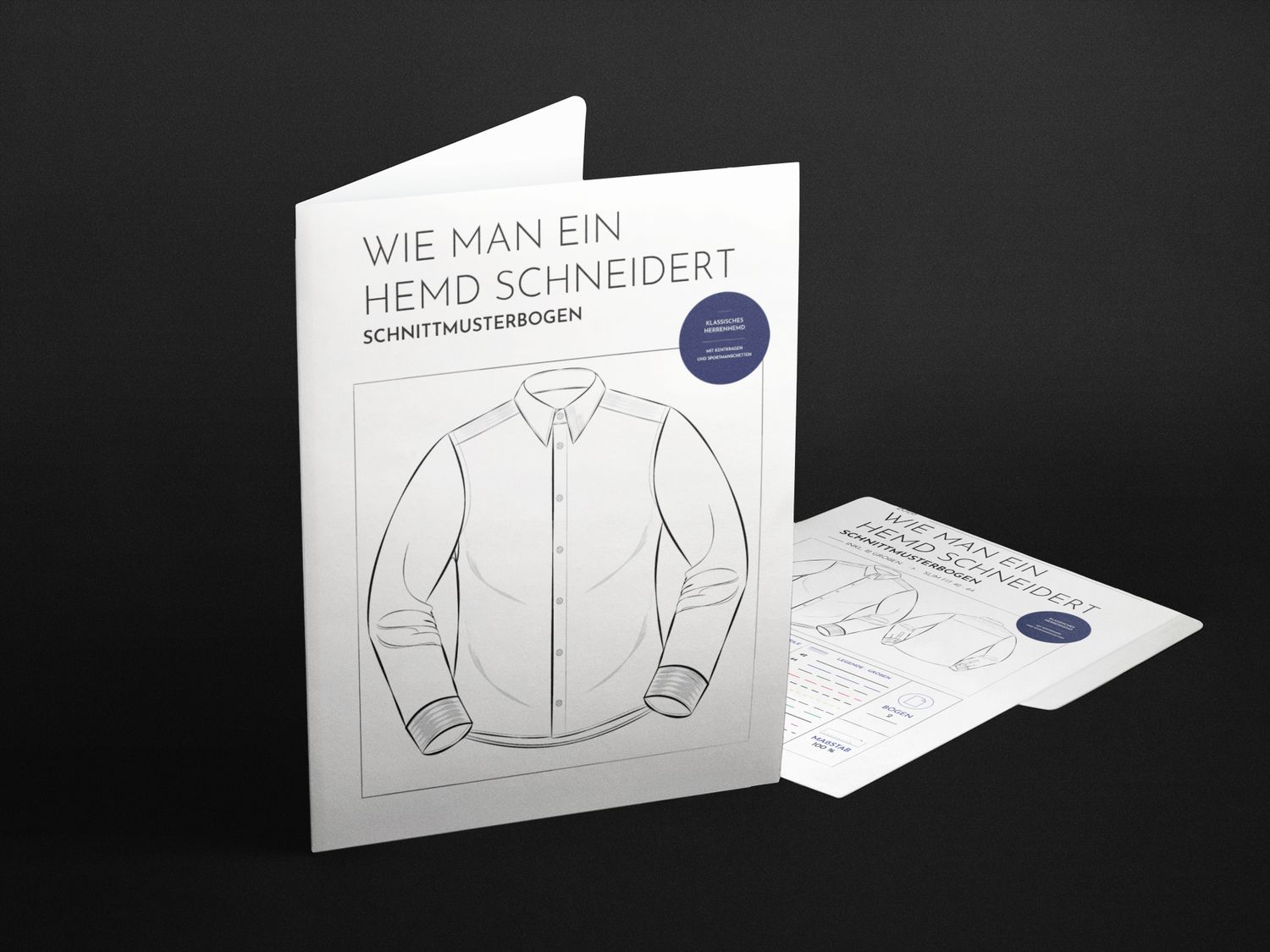 Schnittmusterbogen Hemd Gr. 42 - 64 (Papierschnitt)